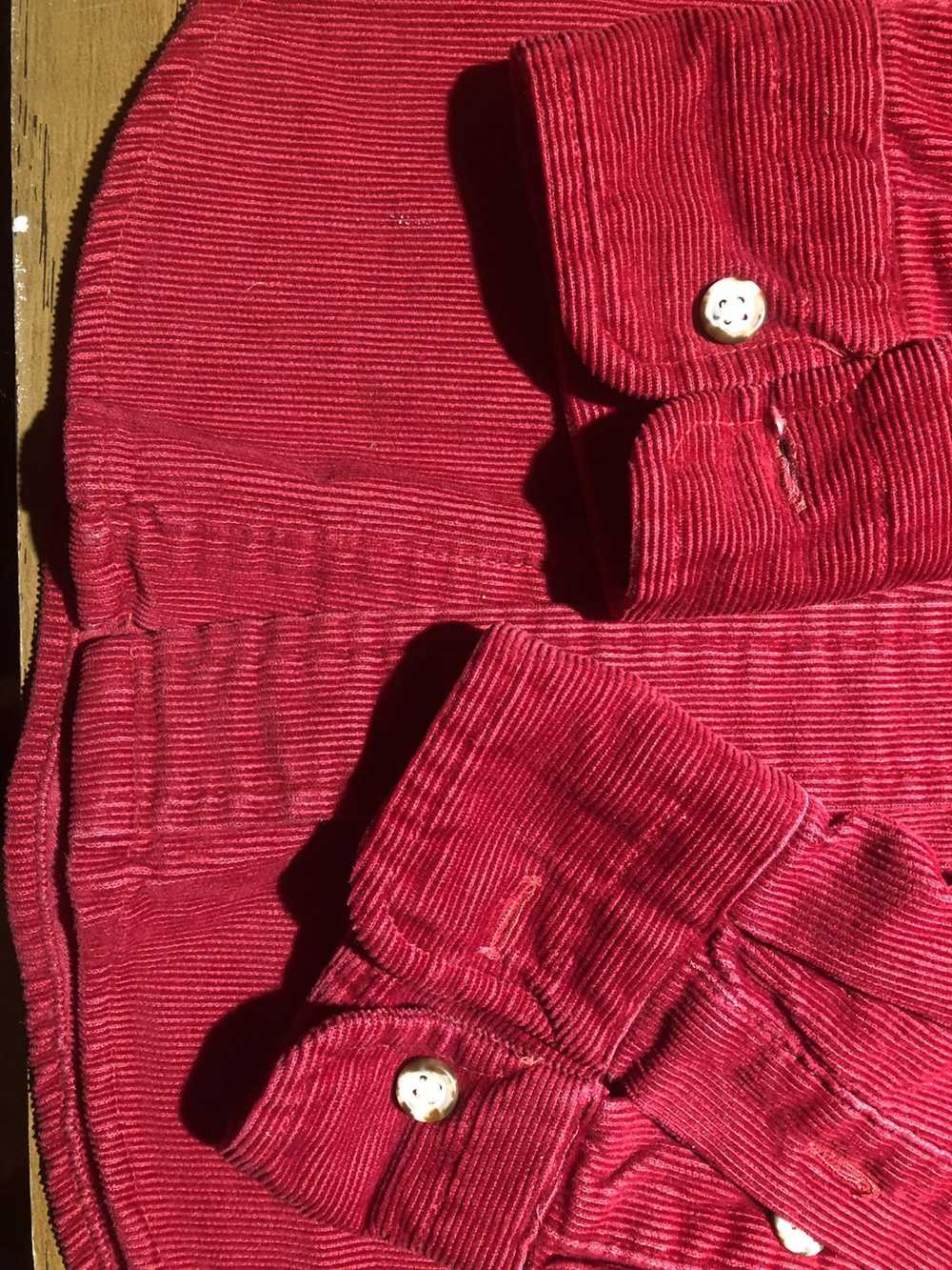 Polo Ralph Lauren Vintage 80’s Corduroy Polo Butt… - image 6