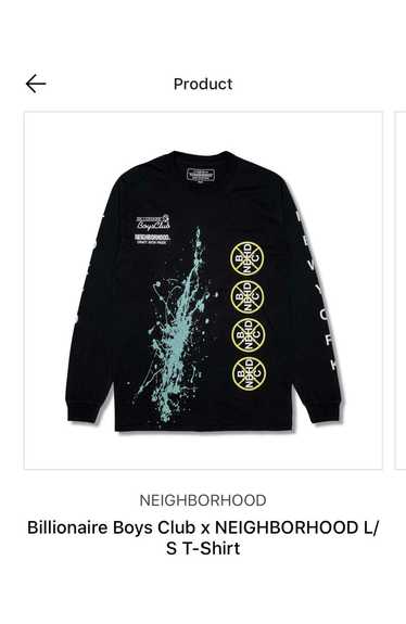 Billionaire Boys Club × Neighborhood Billionaire B