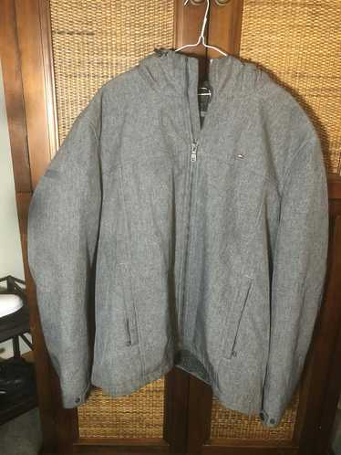 Tommy Hilfiger Hilfiger Fleece Hooded Jacket Grey