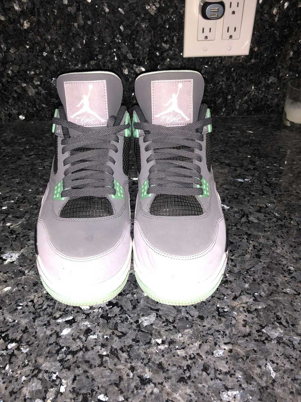 Jordan Brand Air Jordan 4 Retro Green Glow 2013 - image 1