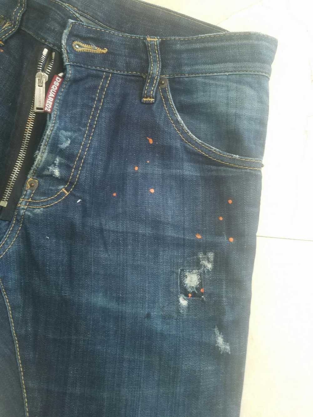 Dsquared2 Paint Splatter Distressed Cool Guy Jeans - image 3