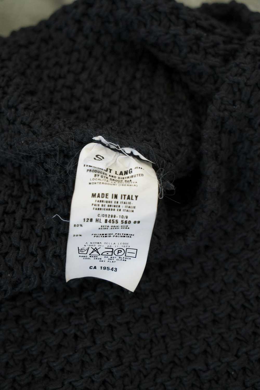 Helmut Lang archival SS2005 silk tank knit sleeve… - image 5