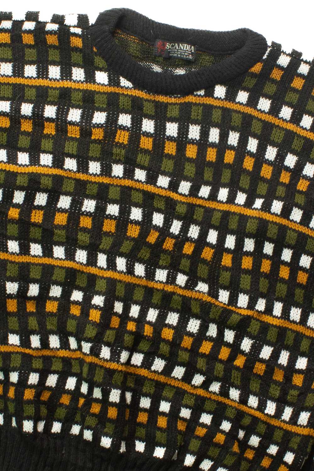 Vintage Scandia 80s Sweater 4377 - image 2