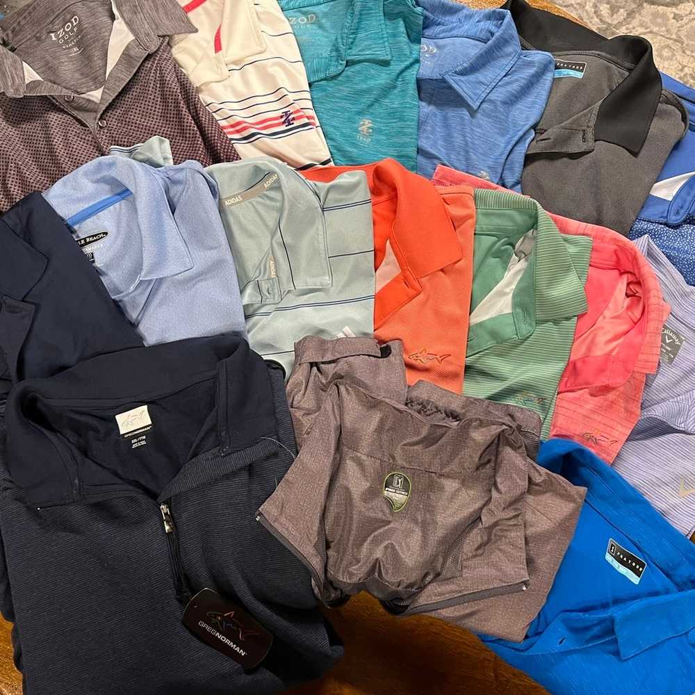 Golf Bundle Lot XXL - Greg Norman, Izod, adidas, … - image 2