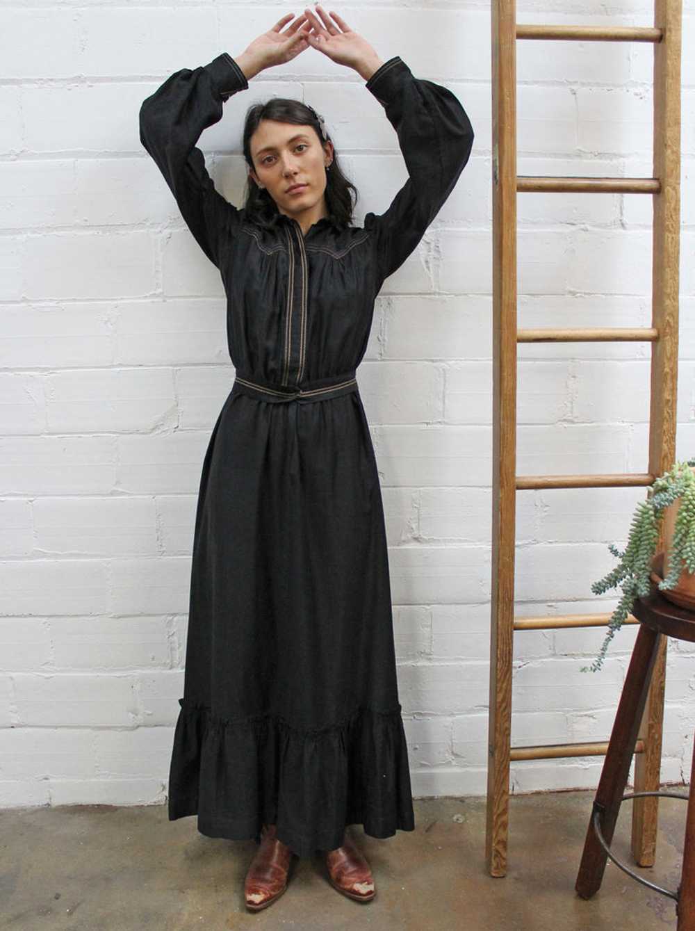 Edwardian Cotton Dress - image 2