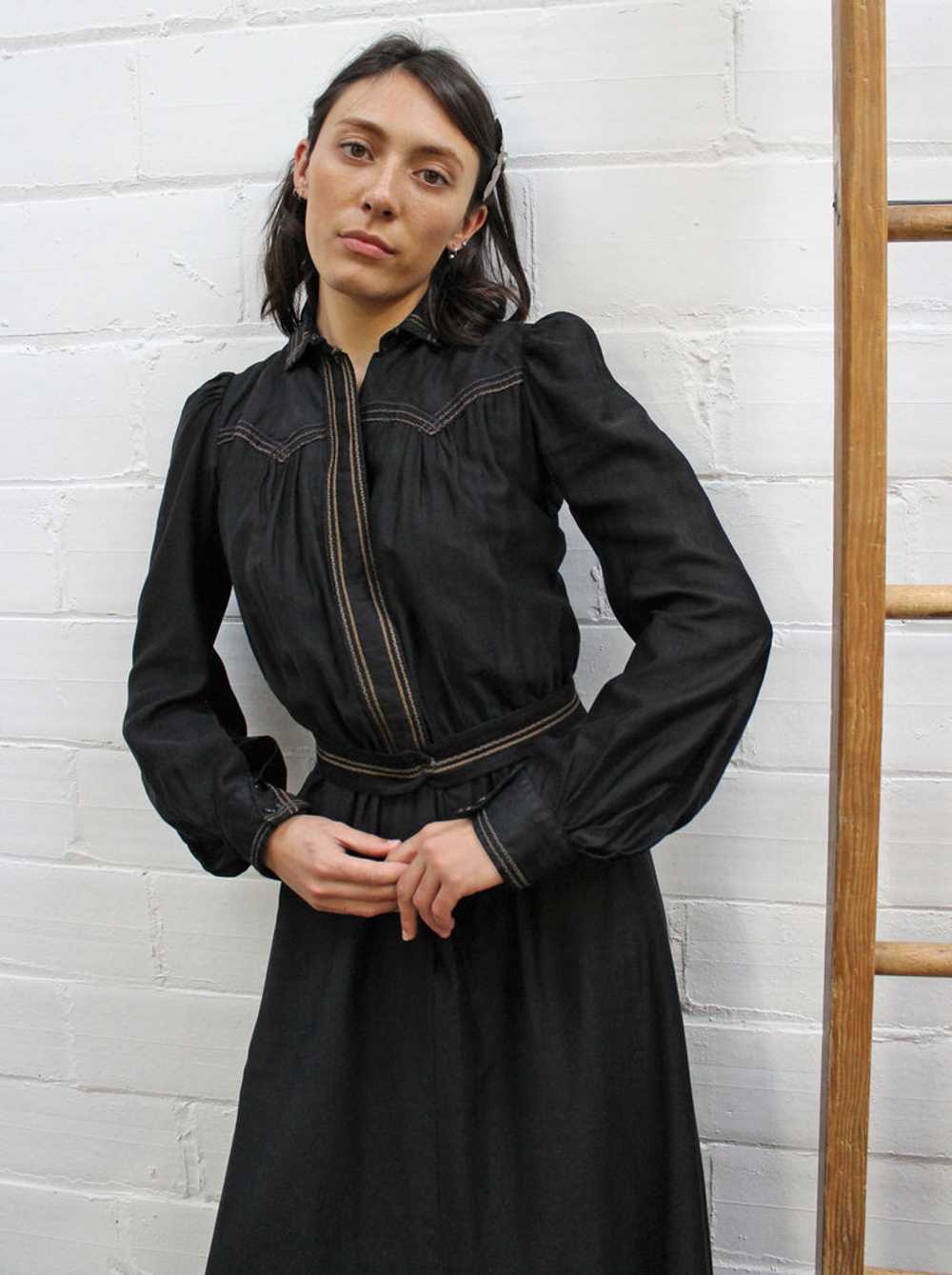 Edwardian Cotton Dress - image 4