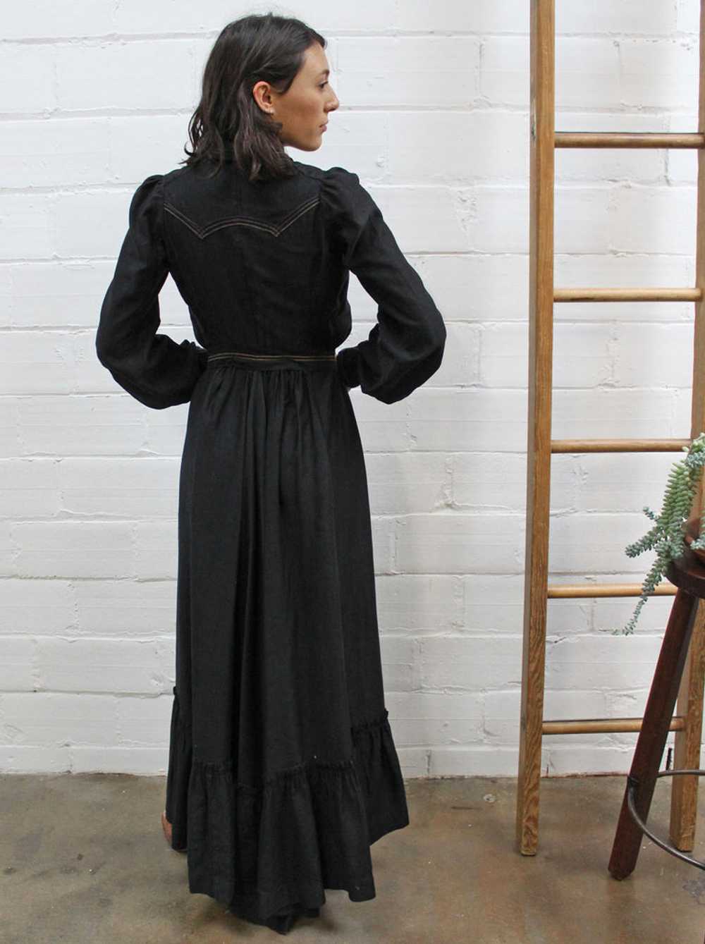 Edwardian Cotton Dress - image 5