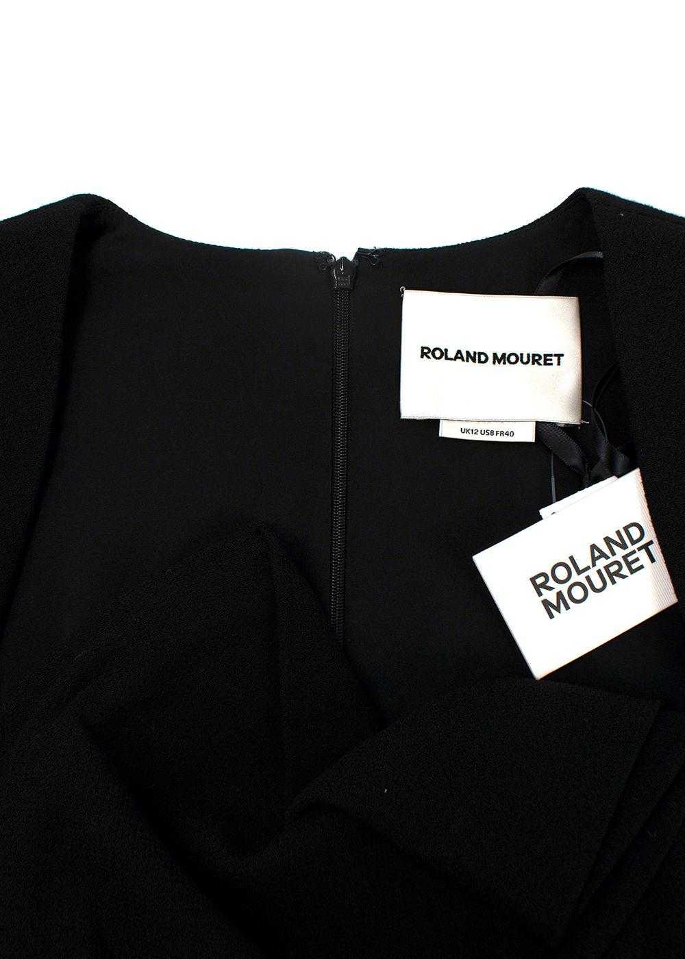 Roland Mouret Roland Mouret Black Asymmetric Orig… - image 7