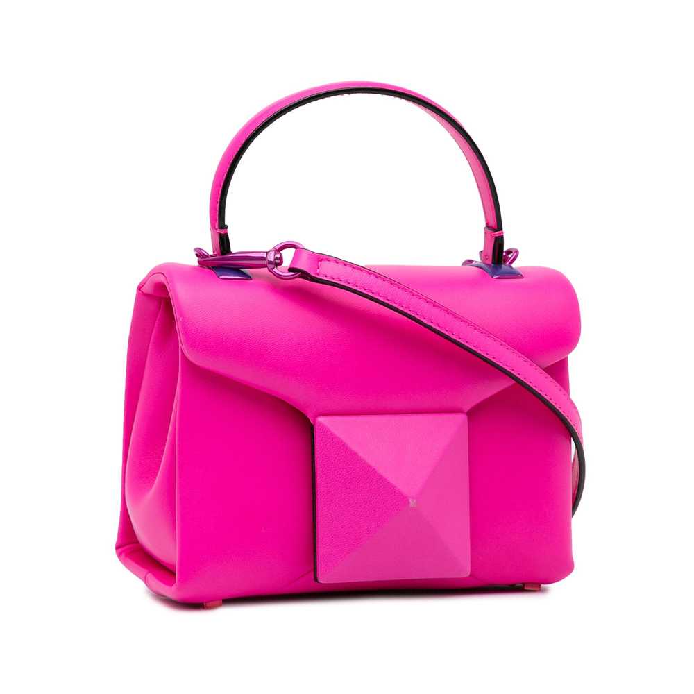 Valentino Valentino Garavani Pink Nappa Leather M… - image 3