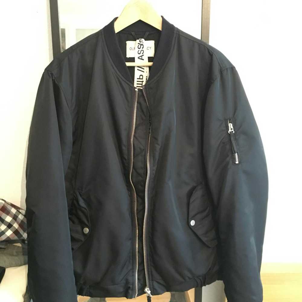 Our Legacy Bomber Jacket Nylon Shine - image 5