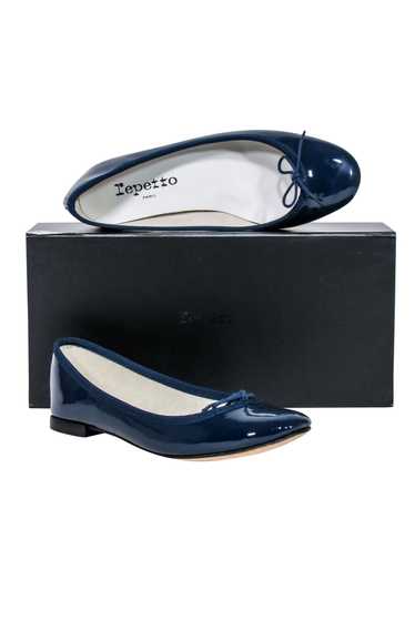 Repetto - Navy Patent Leather "Cendrillon" Ballet… - image 1