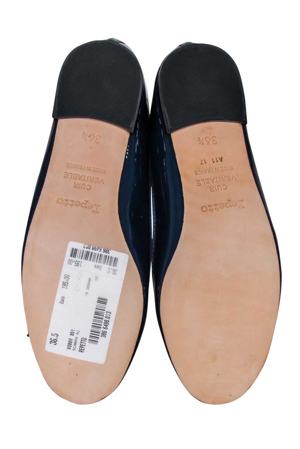 Repetto - Navy Patent Leather "Cendrillon" Ballet… - image 5