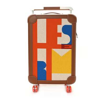 HERMES Canvas Taurillon Regate RMS Rolling Trolle… - image 1