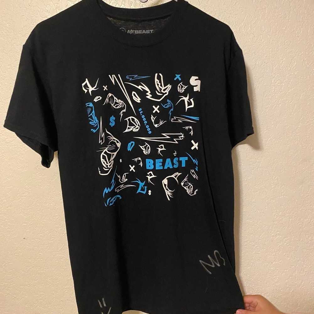 Mr. Beast Collectors SIGNED T-Shirt - Adult M - 2… - image 5