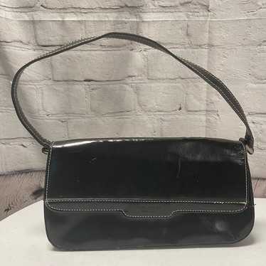 Vintage Kate Spade Black Leather Small Purse Handb