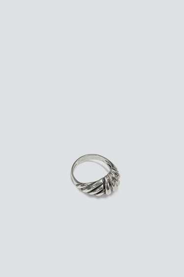 Ribbed Ring - Sterling Silver