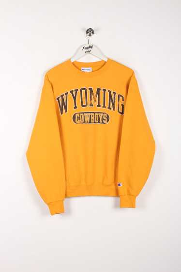 Champion Wyoming Sweatshirt Orange Small