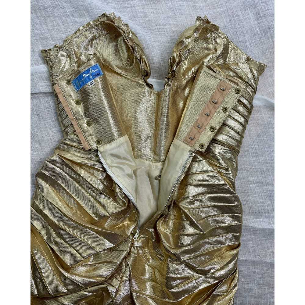 Thierry Mugler Silk mid-length dress - image 9