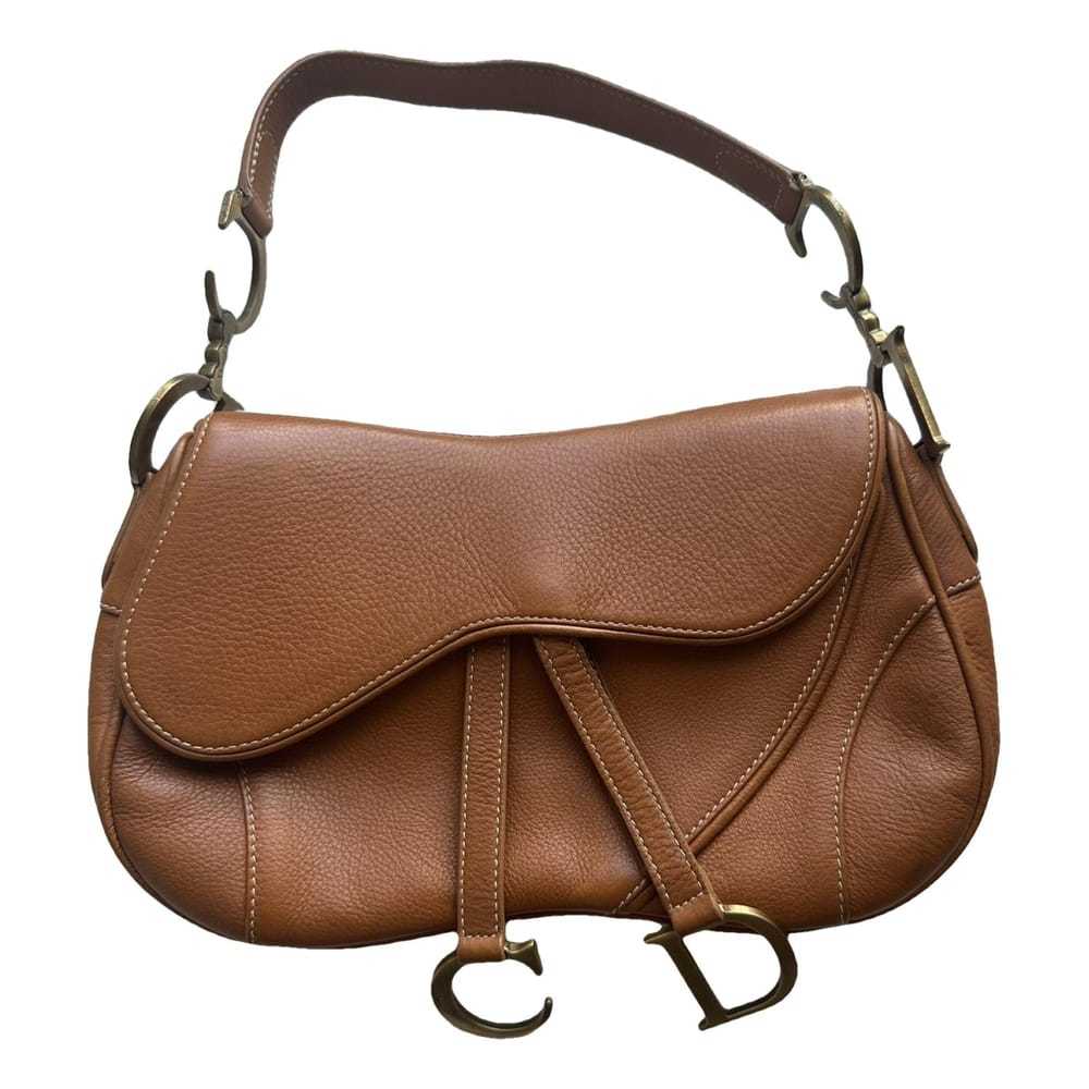 Dior Double Saddle leather handbag - image 1