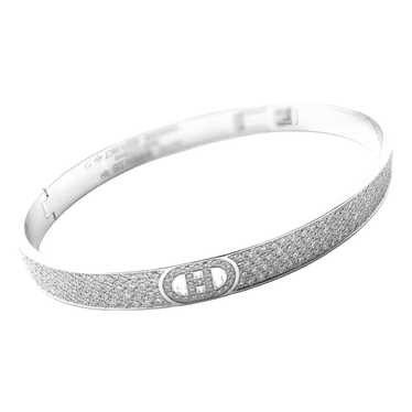 Hermès White gold bracelet - image 1