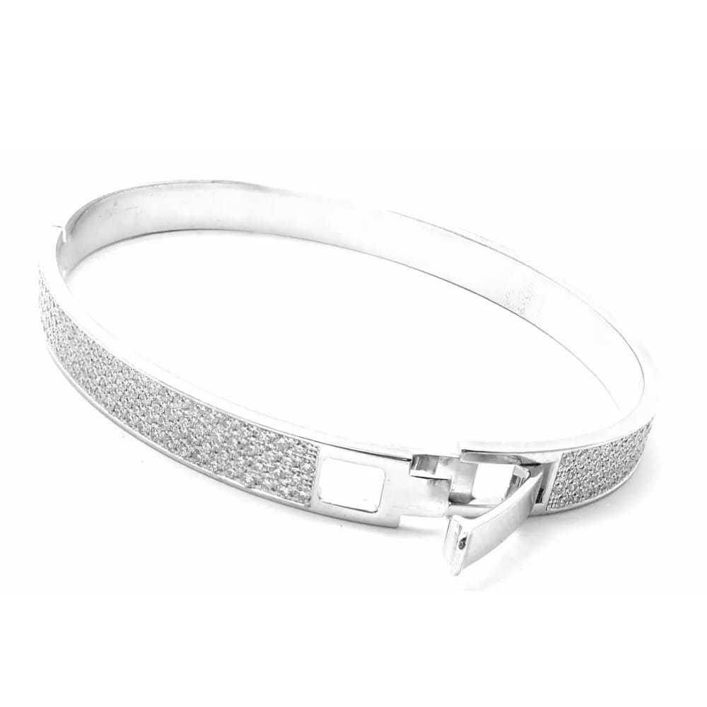 Hermès White gold bracelet - image 9