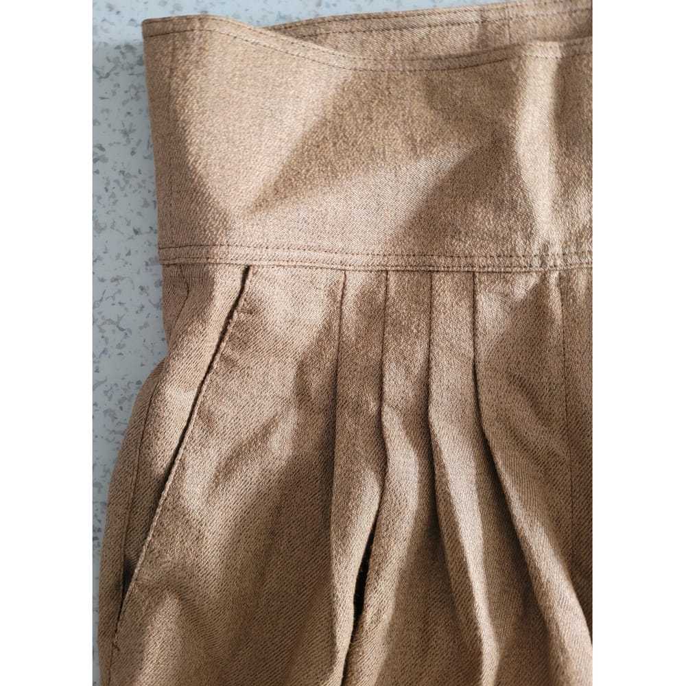 Burberry Linen trousers - image 4
