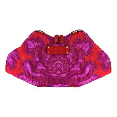 Alexander McQueen Manta silk clutch bag - image 1