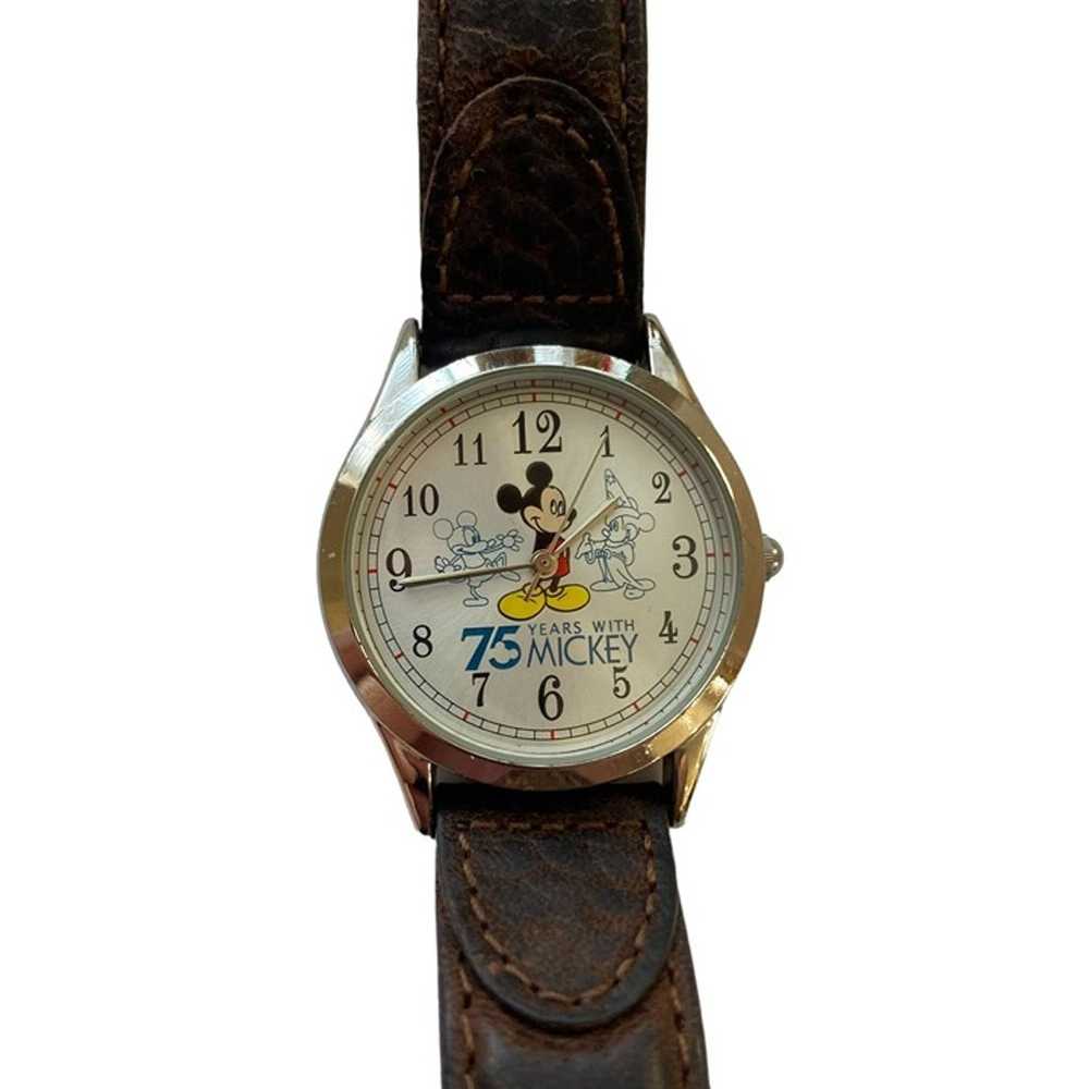 Disney 75 Years with Mickey Watch Unisex VINTAGE … - image 1