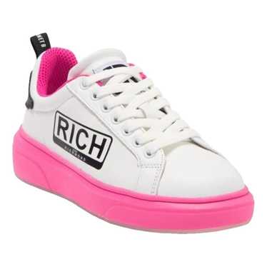 John Richmond Leather trainers