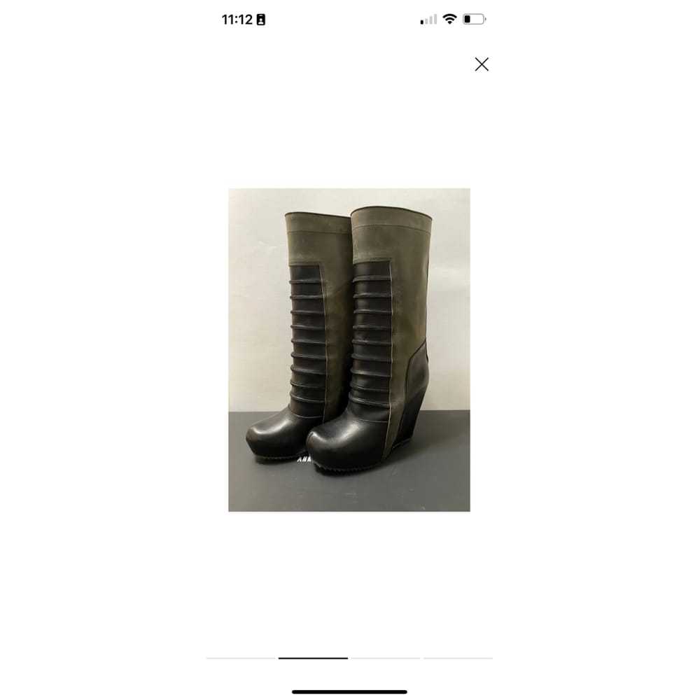 Ann Demeulemeester Leather boots - image 3