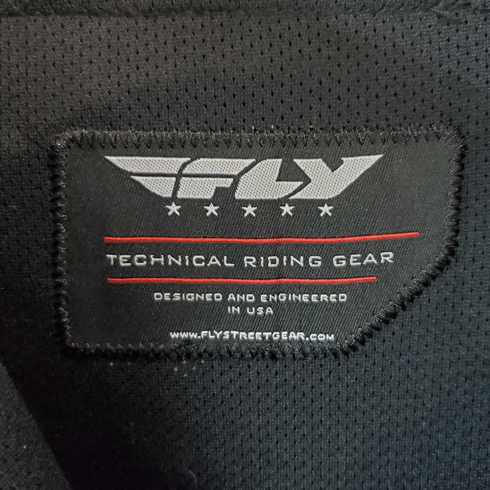 Fly Technical Riding Gear Black Motorcycle Jacket… - image 3
