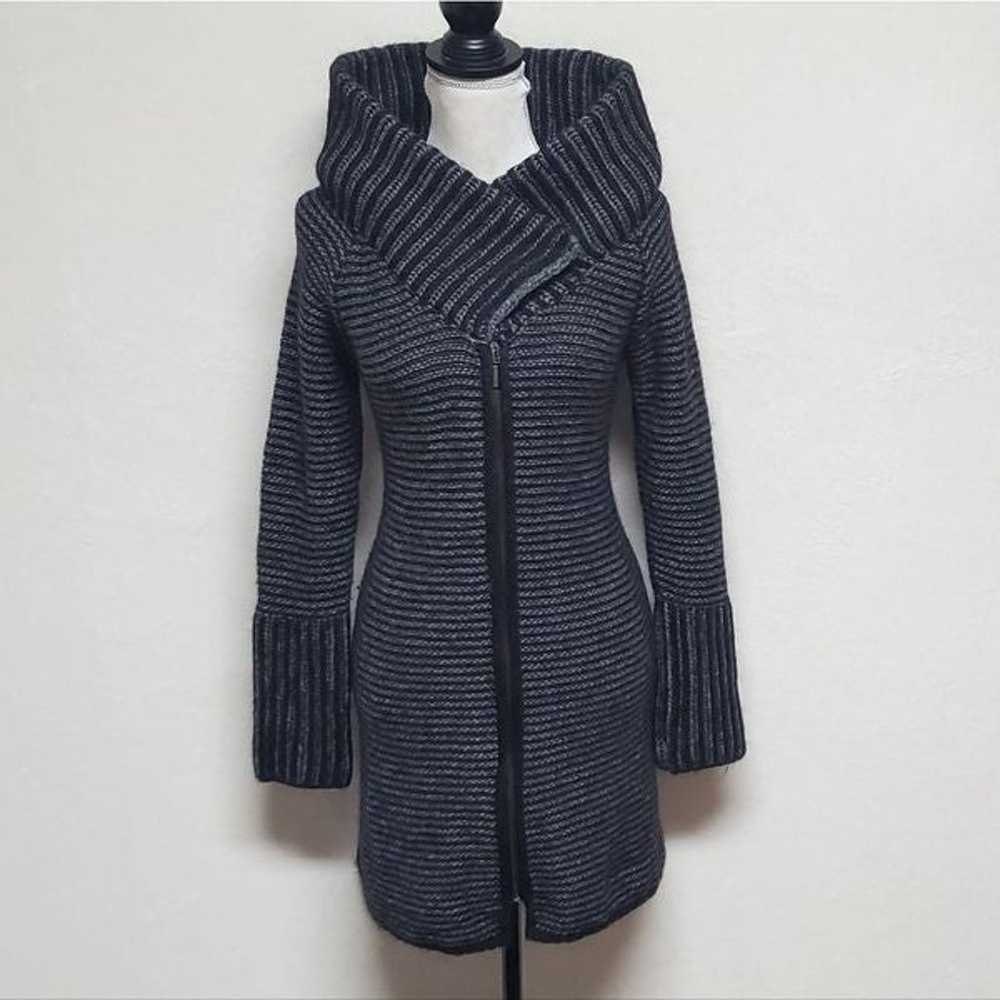 Vintage Italian Avante Garde Wool Alpaca Striped … - image 11