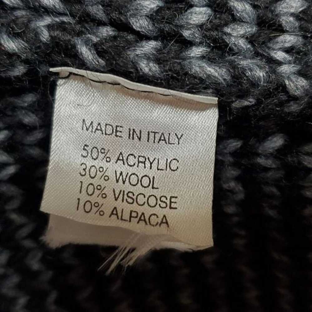 Vintage Italian Avante Garde Wool Alpaca Striped … - image 12