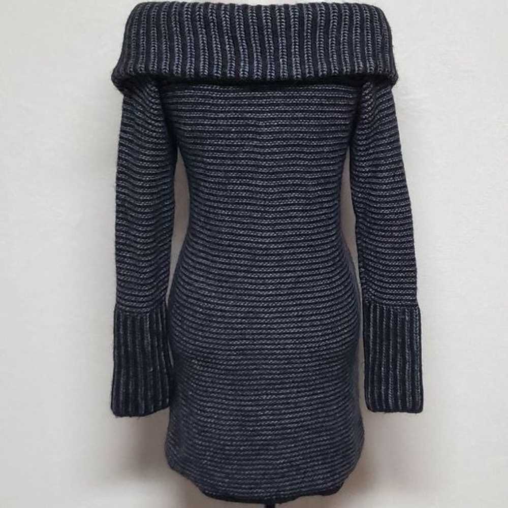 Vintage Italian Avante Garde Wool Alpaca Striped … - image 9