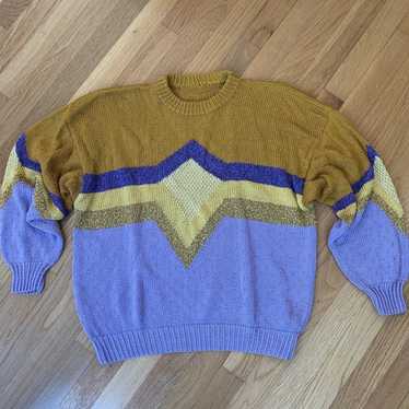 VINTAGE HANDMADE LIGHTWEIGHT Sweater 2000 1990 - image 1
