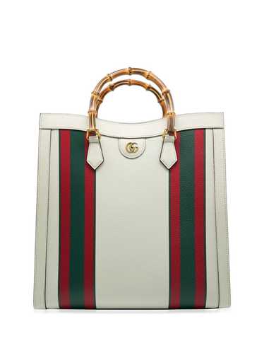 Gucci Pre-Owned large Diana tote bag - White