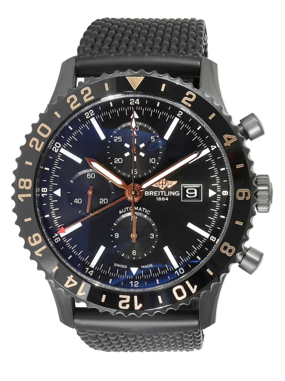 Breitling 2010s pre-owned Chronoliner Las Vegas E… - image 2