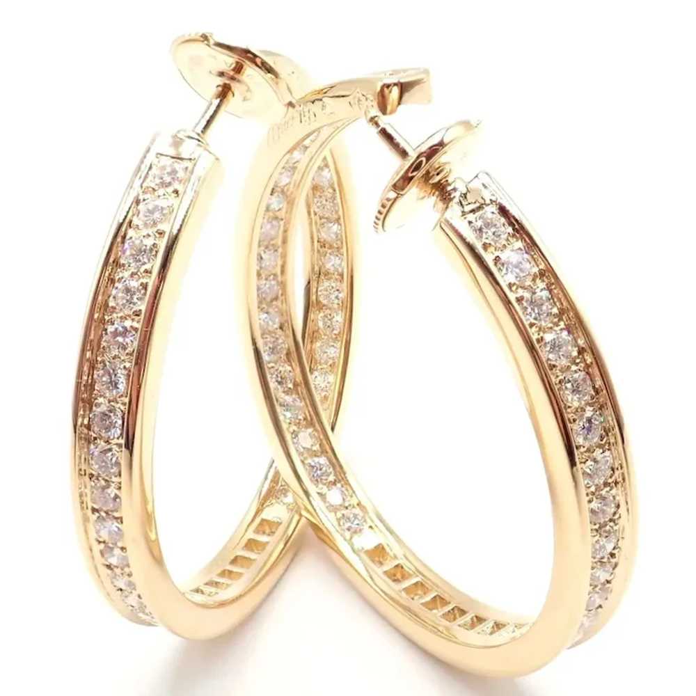 Authentic! Cartier 18k Yellow Gold Inside Out Dia… - image 10