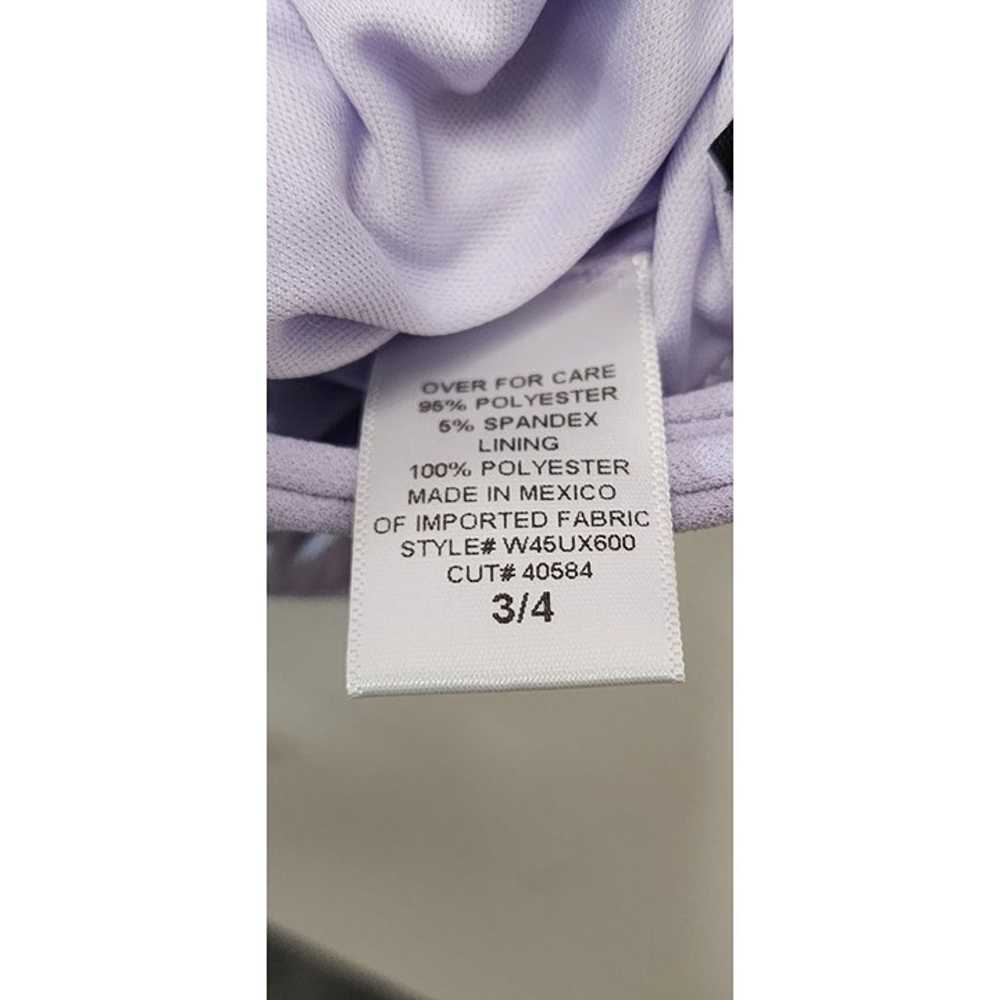 Windsor Lilac Full Length Dress Size 3/4 - image 10