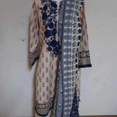 Indian pakistani salwar kameez khaddar - image 1