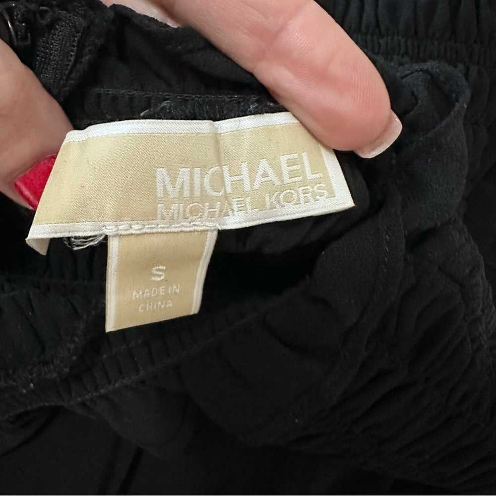 EUC Michael Kors Black Embellished Dress - image 7
