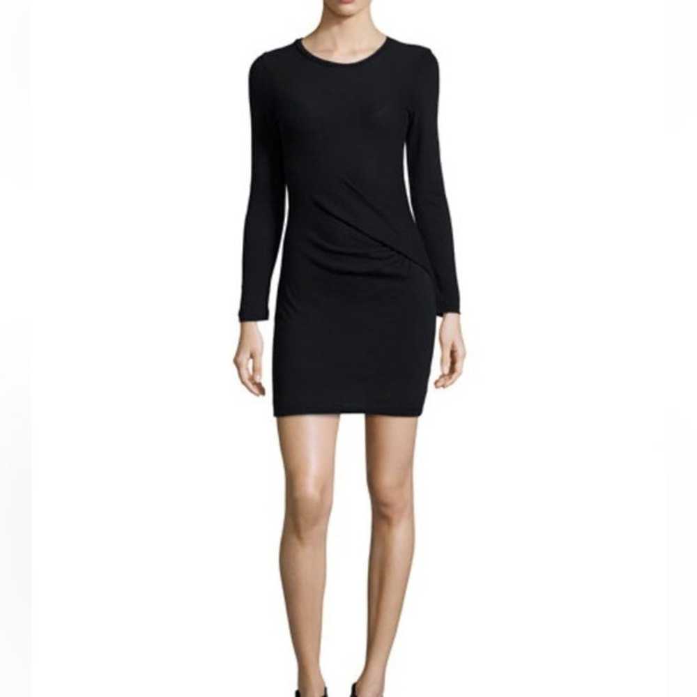 IRO Black Isabeli Long Sleeve Dress - image 1