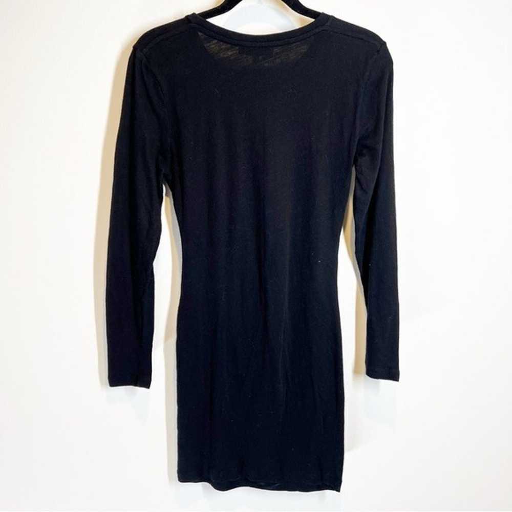 IRO Black Isabeli Long Sleeve Dress - image 7
