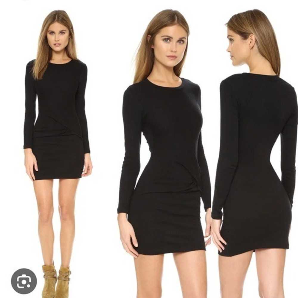 IRO Black Isabeli Long Sleeve Dress - image 9