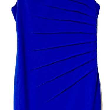 New Calvin Klein Blue Sheath Dress Size 12 - image 1