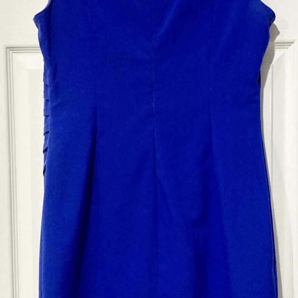 New Calvin Klein Blue Sheath Dress Size 12 - image 4