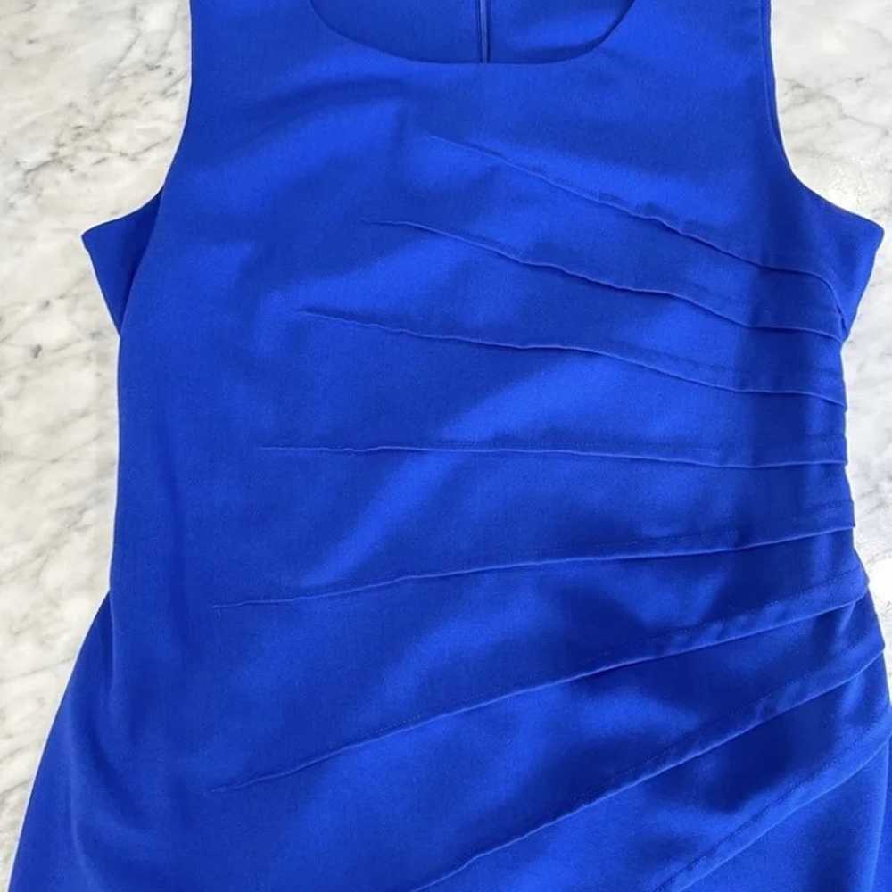 New Calvin Klein Blue Sheath Dress Size 12 - image 7