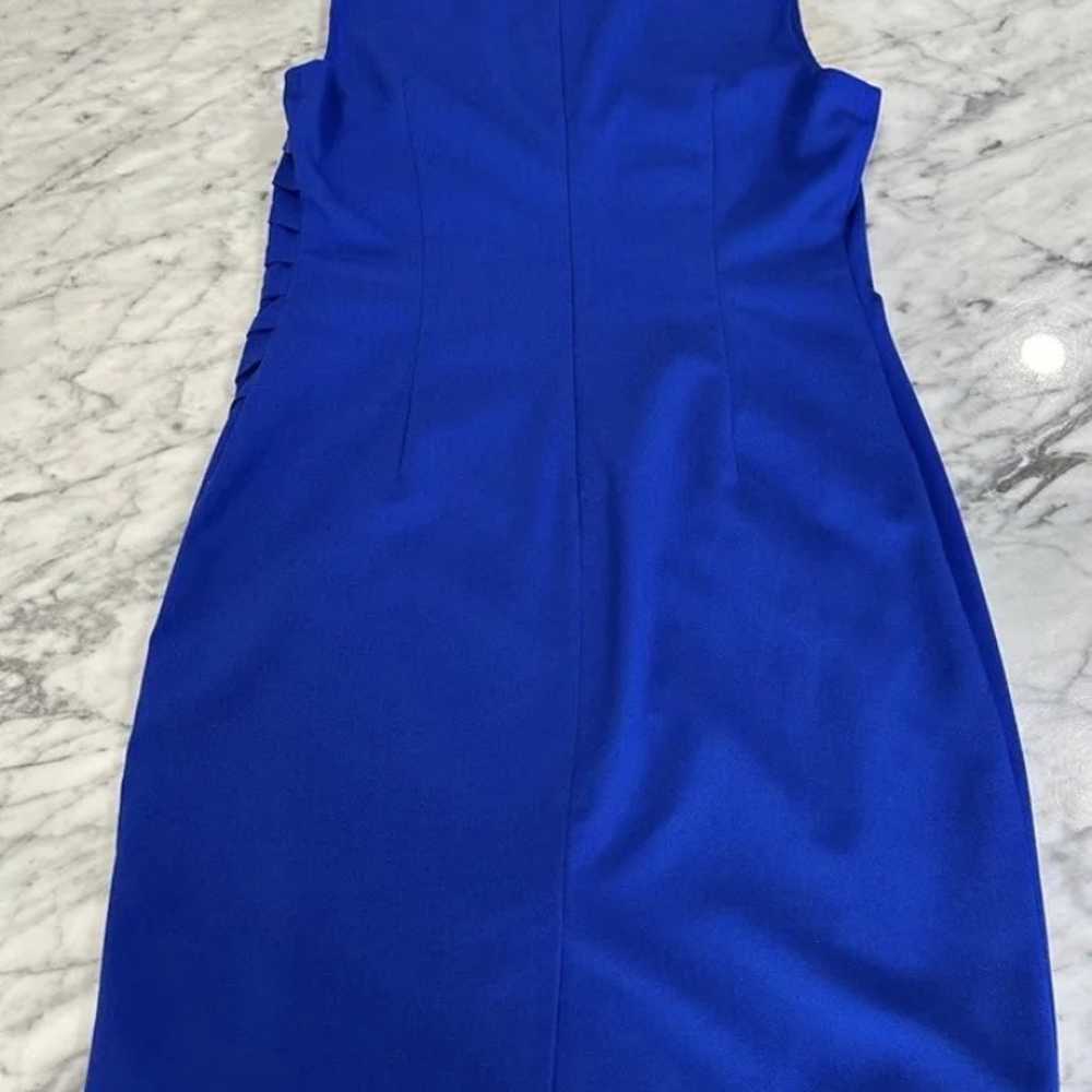 New Calvin Klein Blue Sheath Dress Size 12 - image 8