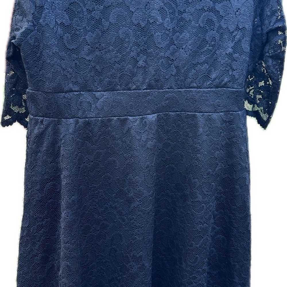 NWOT Kiyonna Black Mademoiselle Lace Cocktail Dre… - image 2