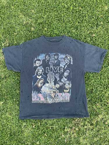 Kanye West × Rap Tees × Vintage 2005 Live 8 Concer